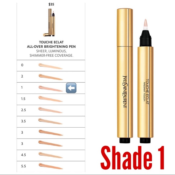 YSL Touche Eclat Shade 1!! BRAND NEW!! - Picture 1 of 2